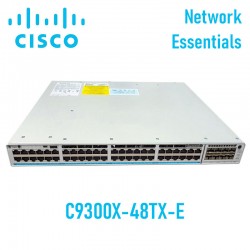 Switch Managed Cisco Catalyst C9300X-48TX-E | 48 Ports GE | Modular Uplinks | Network Essentials