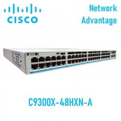 Switch Managed PoE+ Cisco Catalyst C9300X-48HXN-A | 48 Ports Multi-G UPOE+ | Modular Uplinks | 690W |Network Advantage
