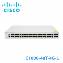 Switch Layer 2 Cisco Catalyst C1000-48T-4G-L | 24 Port RJ45 1G | 4 Port SFP