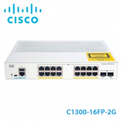 Switch Layer 3 Cisco Catalyst C1300-16FP-2G | 16 Port PoE+ | 2 SFP 1Gb | 240W