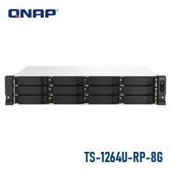 Thiết bị lưu trữ NAS QNAP TS-1264U-RP-8G
