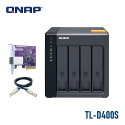 Thiết bị lưu trữ mở rộng NAS QNAP TL-D400S
