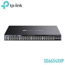 Switch Managed L3 PoE+ TP-Link Omada SG6654XHP