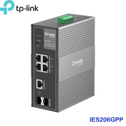 Switch Managed Industrial PoE+ TP-Link Omada IES206GPP 