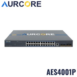 Switch Managed Layer 3 PoE+ Enterprise AurCore AES4001P