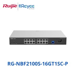 Switch Managed Layer 2 e-Lighten Ruijie Reyee RG-NBF2100S-16GT1SC-P