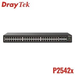 Switch Managed PoE+ Layer 2+ DrayTek VigorSwitch P2542x