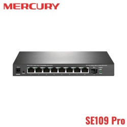 Switch Layer 2 Managed Mercury SE109 Pro Có 8 Cổng 2.5Gb Và 1 Cổng Quang SFP+ 10Gb