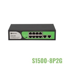 Switch PoE+ Unmanaged BDCOM S1500-8P2G