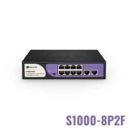 Switch PoE+ Unmanaged BDCOM S1000-8P2F