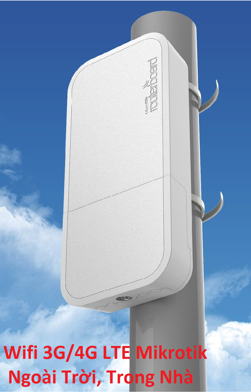Bộ Phát WiFi 3G/4G Ngoài Trời (Outdoor) MikroTik wAP LTE kit (RBwAPR-2nD&R11e-LTE)