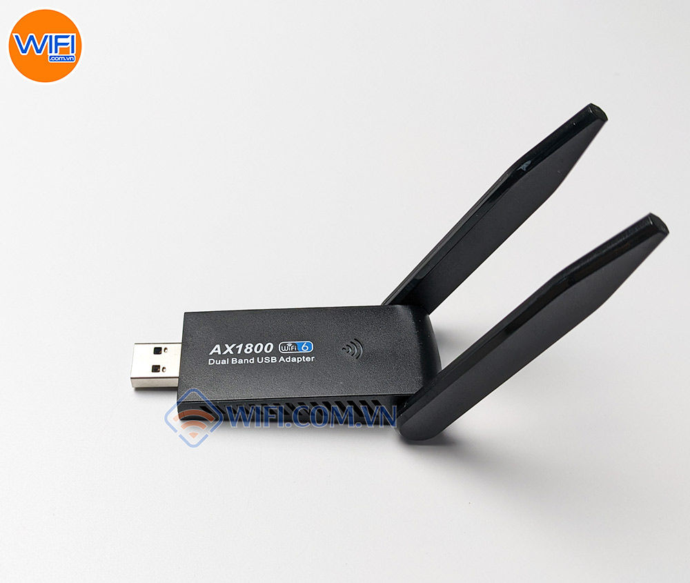 USB WiFi 6 AX1800, Card mạng không dây, USB 3.0