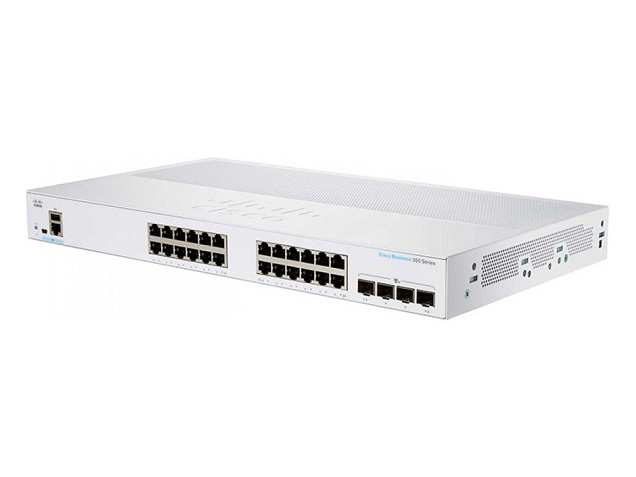 Switch Managed Cisco 24 Port Gigabit CBS350-24T-4G-EU