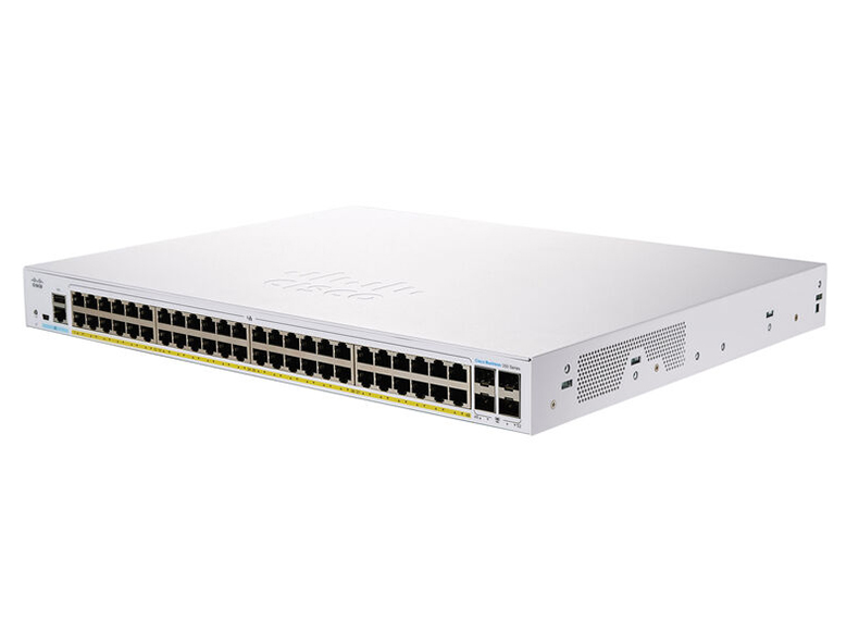 Switch Managed Cisco 48 Port Gigabit PoE+ 740W CBS350-48FP-4G-EU