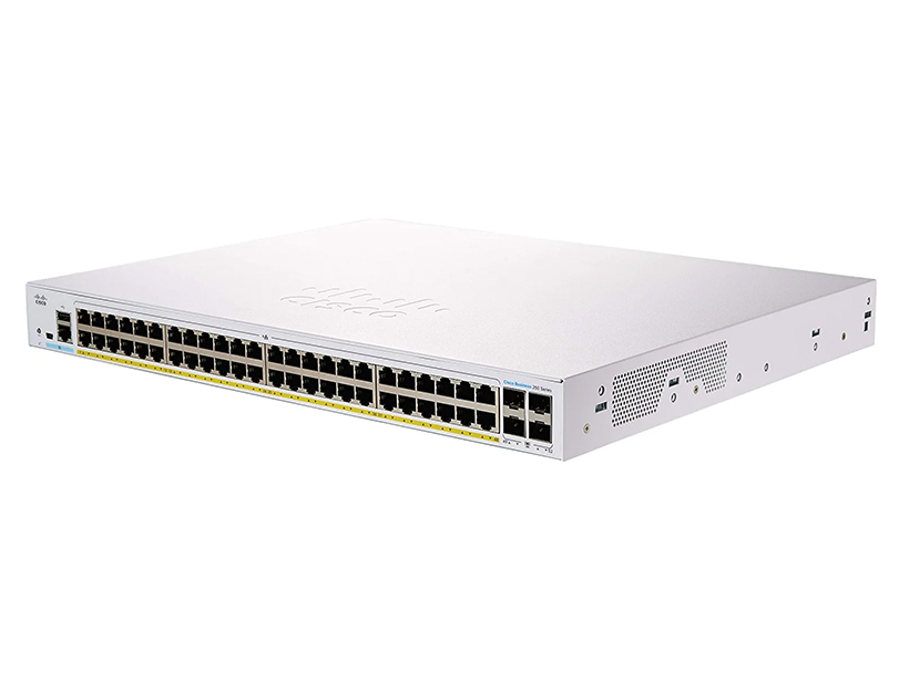 Switch Managed Cisco 48 Port Gigabit PoE+ 370W CBS250-48P-4G-EU