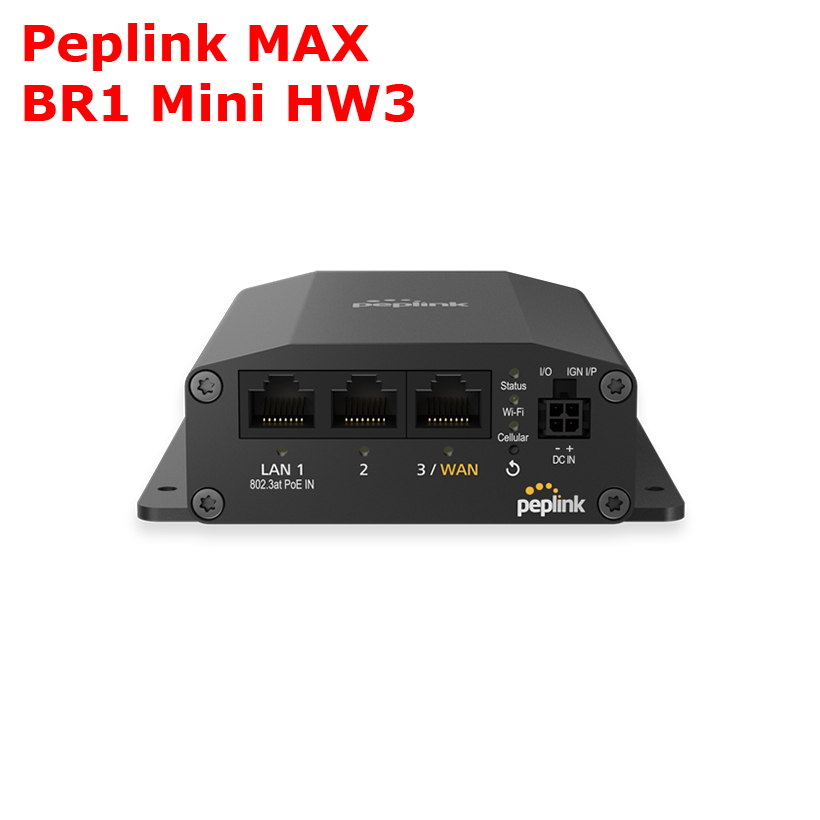 Router WiFi 4G Peplink MAX BR1 Mini HW3 | MAX-BR1-MINI-LTE