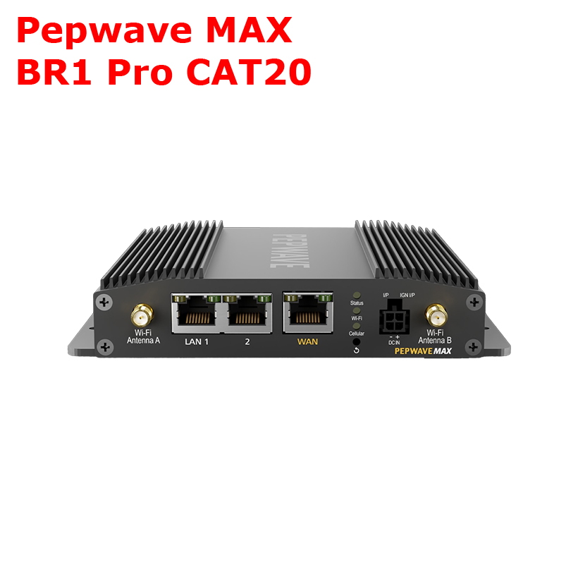 Router WiFi 4G Pepwave MAX BR1 Pro CAT20 | MAX-BR1-PRO-GLTE