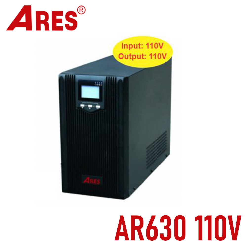 BỘ LƯU ĐIỆN UPS ARES AR630 3000VA/2400W 110V