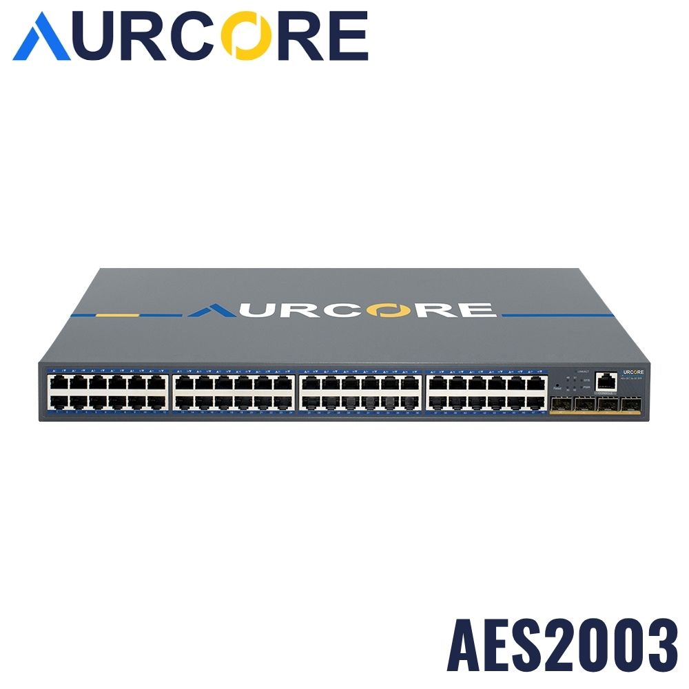 Switch Managed Layer 2+ Enterprise AurCore AES2003