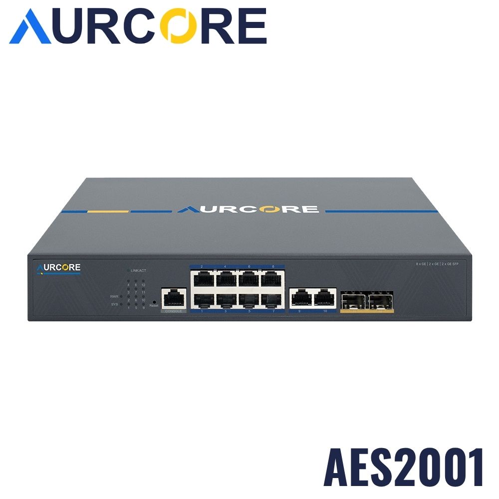 Switch Managed Layer 2+ Enterprise AurCore AES2001