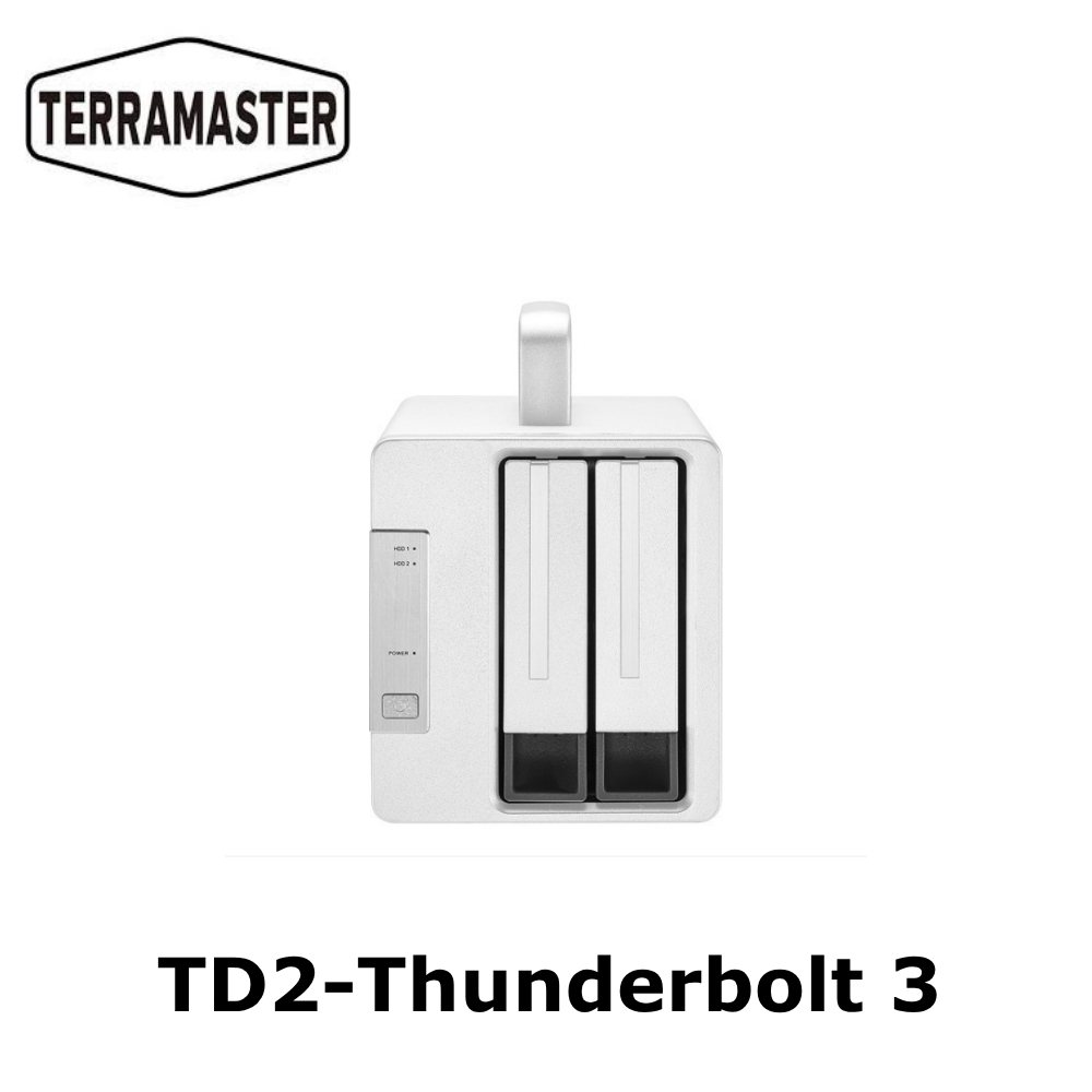 Bộ lưu trữ gắn ngoài TerraMaster TD2-Thunderbolt 3