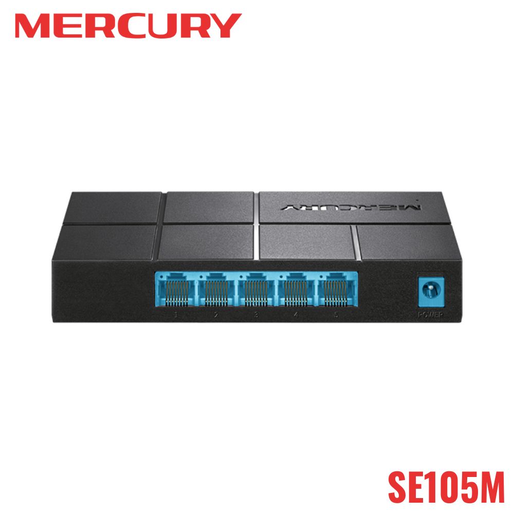  Mercury SE105M Switch Unmanaged 5 cổng 2.5Gb 