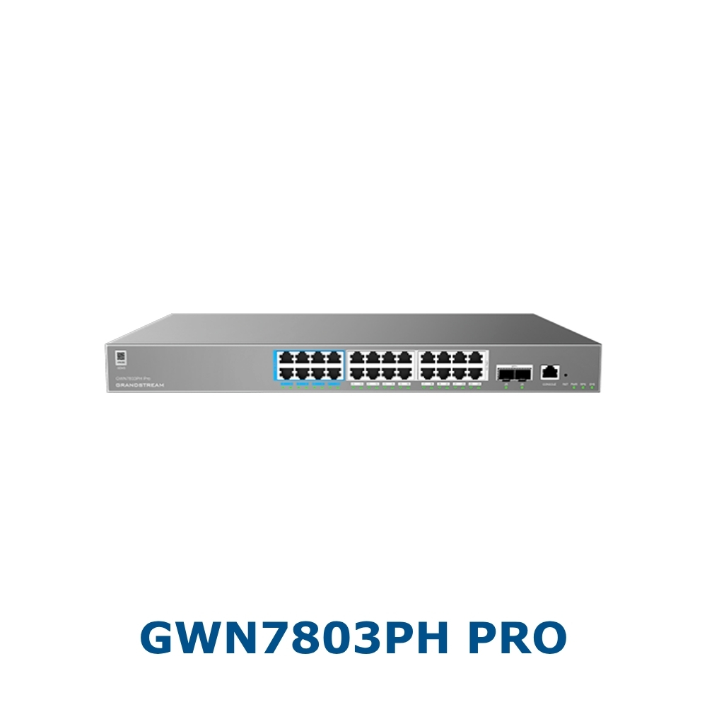 Switch Managed Layer 2++ Grandstream GWN7803PH Pro