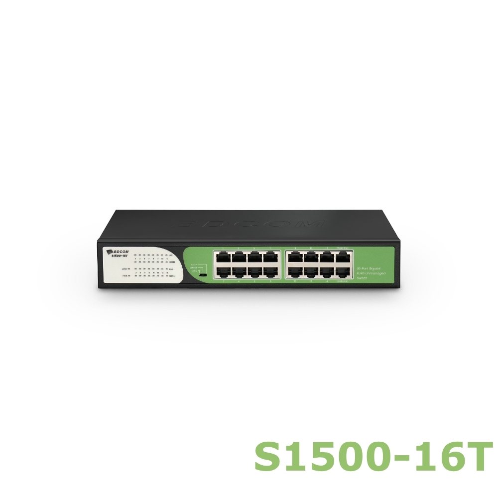 Switch Unmanaged BDCOM S1500-16T