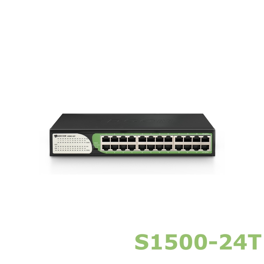 Switch Unmanaged BDCOM S1500-24T