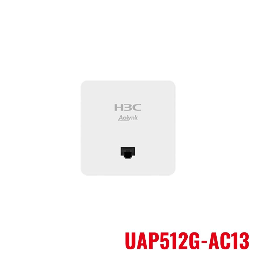 Access Point Wifi 5 H3C Aolynk UAP512G-AC13 Wall-Plate