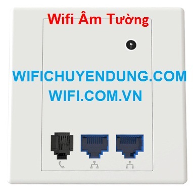 Wifi Âm Tường W15AP Wireless N 150Mbps Cấp Nguồn POE