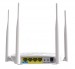 Bộ phát wifi Tenda FH456, 4 anten, tốc độ 450Mbps, Có chức năng Repeater. (Xuyên tường)