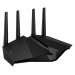 Router Wifi Gaming ASUS RT-AX82U, Băng tầng kép tốc độ 5400Mbps, Wifi 6 chuẩn 802.11ax MU-MIMO, Chíp xử lý tri-core 1,5Ghz