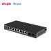 Router PoE Ruijie Reyee RG-EG310GH-P-E - Cân bằng tải 4 WAN - Công suất PoE 110W - Chịu tải 300 User
