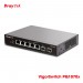 Switch Smart Lite Managed DrayTek VigorSwitch PQ1070x - 5 port LAN 2.5G PoE+, 2 slot Uplink SFP+ 10G, tổng công suất PoE 75W