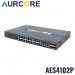 Switch Managed Layer 3 PoE+ Enterprise AurCore AES4102P