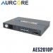 Switch Managed Layer 2+ PoE+ Enterprise AurCore AES2010P