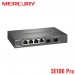 Switch Layer 2 Managed Mercury SE106 Pro Có 4 Cổng 2.5Gb và 2 Cổng Quang SFP+ 10Gb