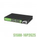 Switch PoE+ Unmanaged BDCOM S1500-16P2G2S
