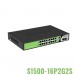Switch PoE+ Unmanaged BDCOM S1500-16P2G2S